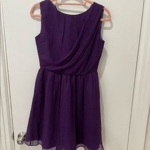 J. Crew Crewcuts Aubergine Silk Dress - 14
